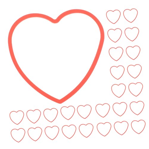 FUNOMOCYA 50 Stück Herzförmige Zaubergummibänder Elastische Requisiten Für Bühnenauftritte Und Partys Leicht Elastisch Langlebig Für Zauberer Und Zaubertricks FUNOMOCYA 50 Stück Herzförmige Zaubergummibänder Elastische Requisiten Für Bühnenauftritte Und Partys Leicht Elastisch Langlebig Für Zauberer Und Zaubertricks von FUNOMOCYA