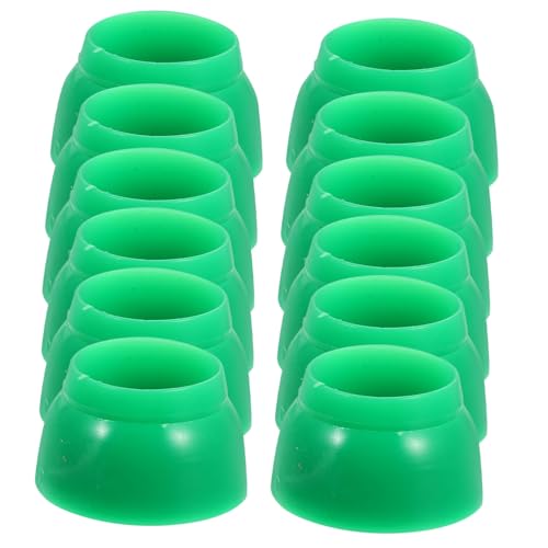 FUNOMOCYA 50 Stück Kunststoff Schraubenkappen für Kinderspielplatz Sicherer Schutz für Schrauben und Muttern mit Glatten Kanten Sicher Leicht zu Reinigen Feste Passform für Spielgeräte von FUNOMOCYA