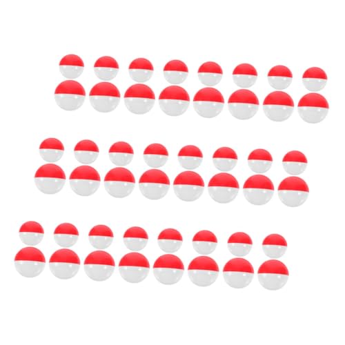 FUNOMOCYA 50 Stück Runde Kunststoffkapseln und Kompatibel mit Gumball Verkaufsautomaten Sichere Leicht Greifbare Spielzeugkapseln für Partygeschenke DIY-bastelideen Nachfüllpack für von FUNOMOCYA