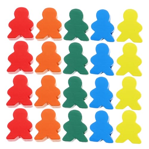 FUNOMOCYA 50 Stück Teiliges Bunte Holz-spielfiguren für Brettspiele Pädagogische Spielfiguren für Erwachsene Vielseitige Spielsteine für Strategisches Denken und Lernspiele im Klassenzimmer FUNOMOCYA 50 Stück Teiliges Bunte Holz-spielfiguren für Brettspiele Pädagogische Spielfiguren für Erwachsene Vielseitige Spielsteine für Strategisches Denken und Lernspiele im Klassenzimmer von FUNOMOCYA