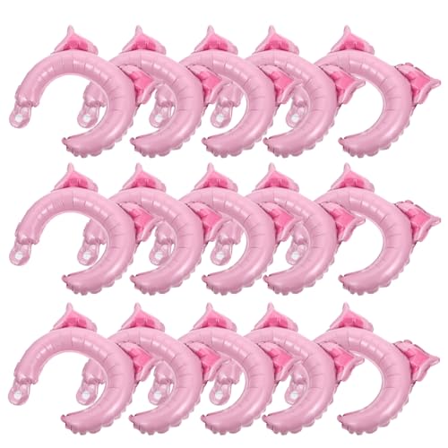 FUNOMOCYA 50 Stück Teiliges Cartoon tiere Ballon Robusten Reißfesten Aluminiumfolie ballons Farbenfroher Partydeko für Kindergeburtstag Shower und Festliche Anlässe von FUNOMOCYA