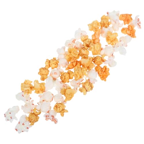 FUNOMOCYA 50 Stück Teiliges Mini Popcorn aus Hochwertigem Kunststoff Stilvolle DIY Deko mit Realistischem Design Vielseitig für Schmuck Handyhüllen und Kreative Bastelprojekte Farblich FUNOMOCYA 50 Stück Teiliges Mini Popcorn aus Hochwertigem Kunststoff Stilvolle DIY Deko mit Realistischem Design Vielseitig für Schmuck Handyhüllen und Kreative Bastelprojekte Farblich von FUNOMOCYA