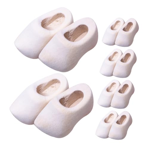 FUNOMOCYA 6 Paare Mini -Holzschuhe Handwerk Elfenschuhe Miniaturspielzeug Puppenschuhhandwerk DIY Mini Holzschuhe Puppenschuhzubehör Miniaturschuhe Puppenhaus-Puppenschuhe Holz Schuh hölzern FUNOMOCYA 6 Paare Mini -Holzschuhe Handwerk Elfenschuhe Miniaturspielzeug Puppenschuhhandwerk DIY Mini Holzschuhe Puppenschuhzubehör Miniaturschuhe Puppenhaus-Puppenschuhe Holz Schuh hölzern von FUNOMOCYA
