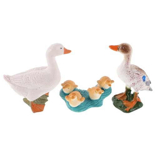 FUNOMOCYA 6 Stück Entenanzug Ornamente Kinderfiguren Mini-Tiermodelle Bauernhoftierfiguren aus Kunststoff Outdoor- Entenstatuen simulierte Tiermodelle Simulation Tiermodell PVC FUNOMOCYA 6 Stück Entenanzug Ornamente Kinderfiguren Mini-Tiermodelle Bauernhoftierfiguren aus Kunststoff Outdoor- Entenstatuen simulierte Tiermodelle Simulation Tiermodell PVC von FUNOMOCYA