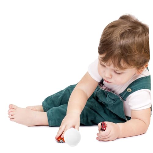 FUNOMOCYA 6 Stück Mini Tischfußball Bälle Leicht und Kompakt Ersatz für Standard Kickertisch Fußball Spiel für Erwachsene und Indoor Outdoor von FUNOMOCYA