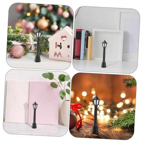 FUNOMOCYA 6 Stück Miniatur Straßenlaternen Modellbau Realistische Mikro landschaftsdeko für Puppenhaus Garten Spur Gebäude Basteln FUNOMOCYA 6 Stück Miniatur Straßenlaternen Modellbau Realistische Mikro landschaftsdeko für Puppenhaus Garten Spur Gebäude Basteln von FUNOMOCYA