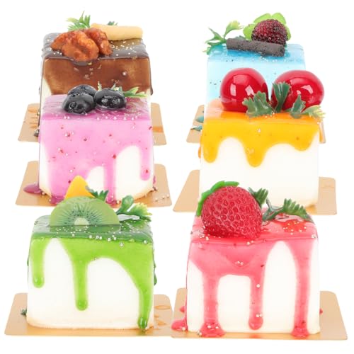 FUNOMOCYA 6 Stück Teiliges Kuchenmodell Realistische Dessert Deko Magnetisch als Kuchen Foto Requisite für Küche Büro Hochzeit Party Zubehör Zufällige Farbe Zufällige Farbe FUNOMOCYA 6 Stück Teiliges Kuchenmodell Realistische Dessert Deko Magnetisch als Kuchen Foto Requisite für Küche Büro Hochzeit Party Zubehör Zufällige Farbe Zufällige Farbe von FUNOMOCYA