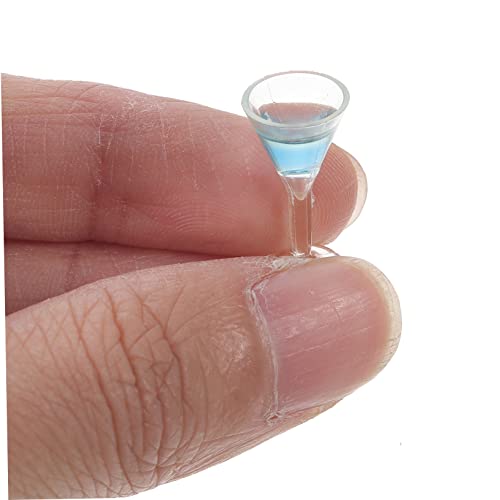 FUNOMOCYA 6 Stück Teiliges Mini Cocktailglas Bunte Miniatur Weingläser für Puppenhaus Realistische Spielzeuggläser für Vielseitig als Foto Requisite und DIY Mikro Landschaft Geeignet FUNOMOCYA 6 Stück Teiliges Mini Cocktailglas Bunte Miniatur Weingläser für Puppenhaus Realistische Spielzeuggläser für Vielseitig als Foto Requisite und DIY Mikro Landschaft Geeignet von FUNOMOCYA