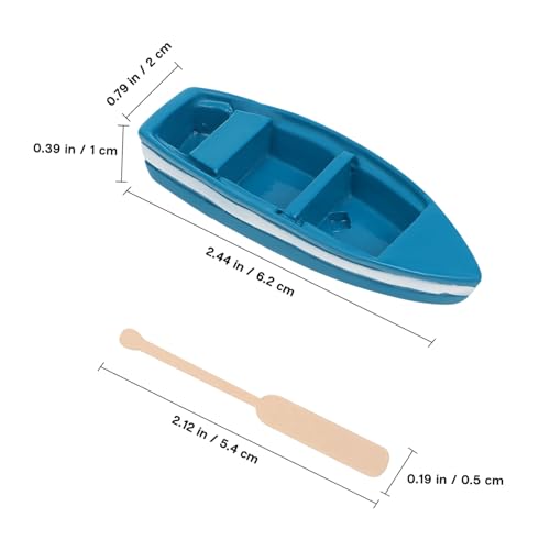 FUNOMOCYA 6 Stück Teiliges Mini Holzboot mit Ruderern Realistische Ruderboote in Blau Kompakte Nautische Tischdeko Mediterrane Schlafzimmerdekoration Langlebige Handgefertigte Modellboote FUNOMOCYA 6 Stück Teiliges Mini Holzboot mit Ruderern Realistische Ruderboote in Blau Kompakte Nautische Tischdeko Mediterrane Schlafzimmerdekoration Langlebige Handgefertigte Modellboote von FUNOMOCYA