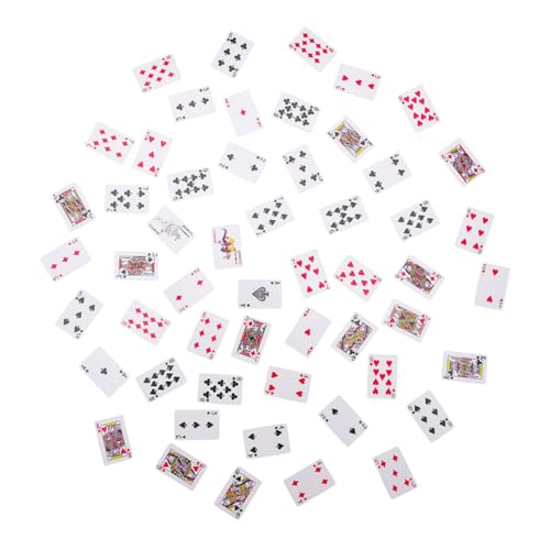 FUNOMOCYA 6 Stück Teiliges Mini spielkartenset Puppenhaus Zubehör aus Papier Leicht und Kompakt Realistische Spielkarten für Kinderhand Fördert Kreativität und Dekoration für Jungen und FUNOMOCYA 6 Stück Teiliges Mini spielkartenset Puppenhaus Zubehör aus Papier Leicht und Kompakt Realistische Spielkarten für Kinderhand Fördert Kreativität und Dekoration für Jungen und von FUNOMOCYA