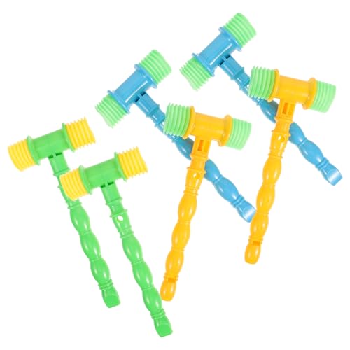 FUNOMOCYA 6 Stück Teiliges Musik Hammer Junge Mädchen Bunte Pädagogische Hammer mit Weichem Kunststoffkopf Ergonomischem Griff Stimuliert Handmotorik und Neugier zur Zufällige Farbe FUNOMOCYA 6 Stück Teiliges Musik Hammer Junge Mädchen Bunte Pädagogische Hammer mit Weichem Kunststoffkopf Ergonomischem Griff Stimuliert Handmotorik und Neugier zur Zufällige Farbe von FUNOMOCYA