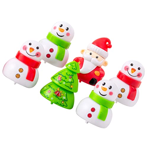 FUNOMOCYA 6 Stück Teiliges Weihnachts Pull Back Aufziehautos mit Niedlichem Cartoon Design Sicher und Robust Xmas Geschenke für Party Mitgebsel FUNOMOCYA 6 Stück Teiliges Weihnachts Pull Back Aufziehautos mit Niedlichem Cartoon Design Sicher und Robust Xmas Geschenke für Party Mitgebsel von FUNOMOCYA