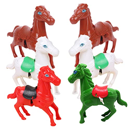 FUNOMOCYA 6 Stück Teiliges für Lustige Aufziehpferde Zufälligen Farben Mitgebsel für Geburtstagsfeiern und Kreative Spielmöglichkeiten für Kleine Pferdefans Zufällige Farbe FUNOMOCYA 6 Stück Teiliges für Lustige Aufziehpferde Zufälligen Farben Mitgebsel für Geburtstagsfeiern und Kreative Spielmöglichkeiten für Kleine Pferdefans Zufällige Farbe von FUNOMOCYA