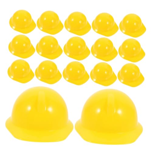 FUNOMOCYA 60 Stück Mini Bauarbeiterhelme aus Kleine Sicherheitshelme für DIY Puppen Haustier deko und Party Gelbe Minihelme als Modell und Zubehör FUNOMOCYA 60 Stück Mini Bauarbeiterhelme aus Kleine Sicherheitshelme für DIY Puppen Haustier deko und Party Gelbe Minihelme als Modell und Zubehör von FUNOMOCYA