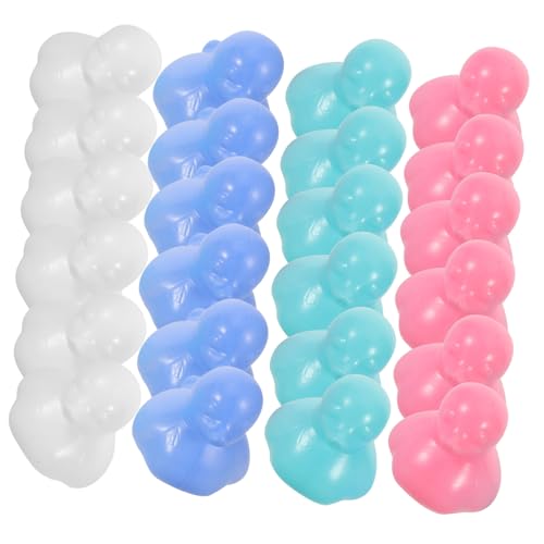 FUNOMOCYA 64 Stück Teiliges Bade-spielset für Kleinkinder Schwimmende Entenform-bälle aus Umweltfreundlichem Pe-Kunststoff Buntes Poolspielzeug für Badewanne Kinderzimmer Strand und FUNOMOCYA 64 Stück Teiliges Bade-spielset für Kleinkinder Schwimmende Entenform-bälle aus Umweltfreundlichem Pe-Kunststoff Buntes Poolspielzeug für Badewanne Kinderzimmer Strand und von FUNOMOCYA