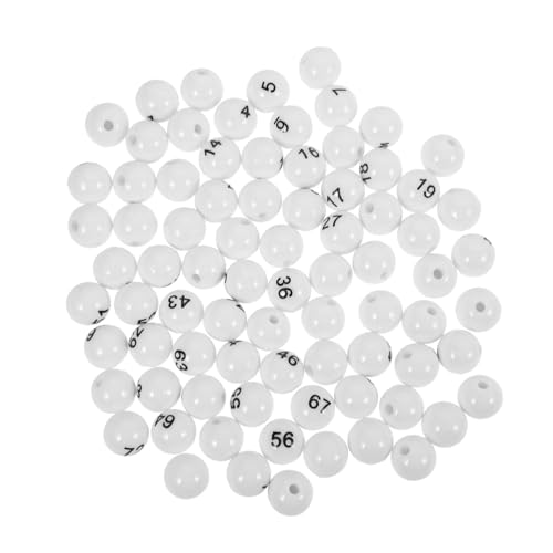 FUNOMOCYA 75 Stück Teilig Nummerierte Lotteriekugeln aus Langlebigem Kunststoff Leicht und Praktisch Klare Zahlen für Einfache Lesbarkeit als Zubehör für Raffle und Spielgeräte Vielseitig FUNOMOCYA 75 Stück Teilig Nummerierte Lotteriekugeln aus Langlebigem Kunststoff Leicht und Praktisch Klare Zahlen für Einfache Lesbarkeit als Zubehör für Raffle und Spielgeräte Vielseitig von FUNOMOCYA