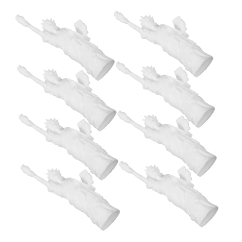 FUNOMOCYA 8 Stück DIY Miniatur Freiheitsstatue Detailreiche Souvenir Figuren für Puppenhaus Dekoration Sammlerstück für Stadt Souvenir und Büro Display von FUNOMOCYA