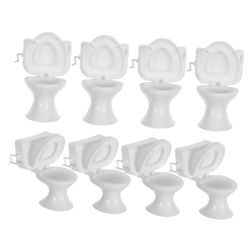 FUNOMOCYA 8 Stück Mini Toilette Puppenmöbel Zubehör für Puppenhaus Dekoration Micro Landschaft FUNOMOCYA 8 Stück Mini Toilette Puppenmöbel Zubehör für Puppenhaus Dekoration Micro Landschaft von FUNOMOCYA