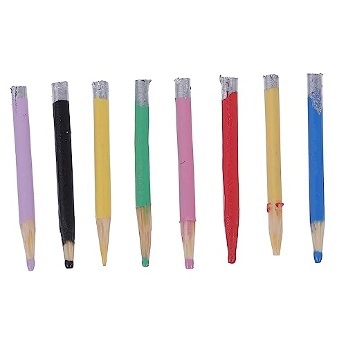 FUNOMOCYA 8 Stück Puppenhaus Zubehör Lebendige Farben Robuste Verarbeitung Umweltfreundlich für DIY Schulsachen und Miniaturdekoration FUNOMOCYA 8 Stück Puppenhaus Zubehör Lebendige Farben Robuste Verarbeitung Umweltfreundlich für DIY Schulsachen und Miniaturdekoration von FUNOMOCYA