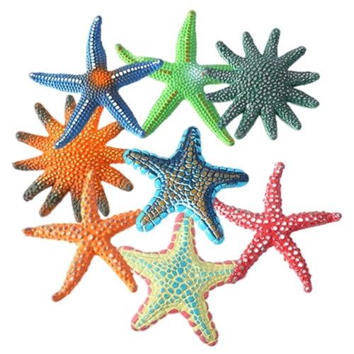 FUNOMOCYA 8 Stück Teiliges Bunter Meerestier Deko Taucher Seesterne für Schwimmbad und Aquarium Realistische Pool Deko mit Fein Gearbeiteten Details Leicht und Vielseitig Einsetzbar FUNOMOCYA 8 Stück Teiliges Bunter Meerestier Deko Taucher Seesterne für Schwimmbad und Aquarium Realistische Pool Deko mit Fein Gearbeiteten Details Leicht und Vielseitig Einsetzbar von FUNOMOCYA