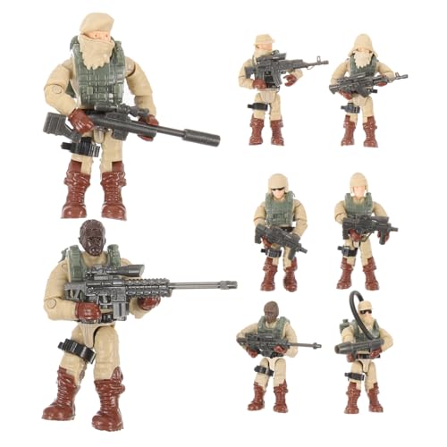 FUNOMOCYA 8 Stück Teiliges Mini Soldaten Figuren Bewegliche Kleine Actionfiguren Detailreiche Mikro Soldaten Modelle Leichte Miniatur Spielzeugsoldaten für Tischdekoration und Sammeln FUNOMOCYA 8 Stück Teiliges Mini Soldaten Figuren Bewegliche Kleine Actionfiguren Detailreiche Mikro Soldaten Modelle Leichte Miniatur Spielzeugsoldaten für Tischdekoration und Sammeln von FUNOMOCYA