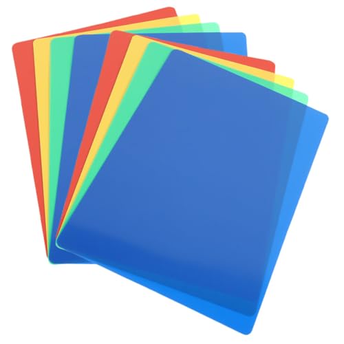 FUNOMOCYA 8 Stück Teiliges Polymer Clay mit Bunten Leichten Matten Sichere Robuste Kunststoff Töpferpads für Kreative DIY Knetarbeiten und Vielseitige Bastelaktivitäten von FUNOMOCYA