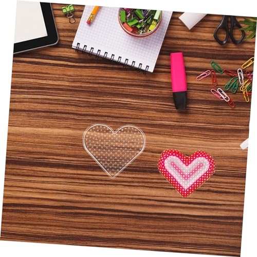 FUNOMOCYA 8 Stück Teiliges Steckplatten Bügelperlen Mittelgroße DIY Schablonen für Jugendliche Kreative Bastelvorlagen Koordination und Farbverständnis von FUNOMOCYA