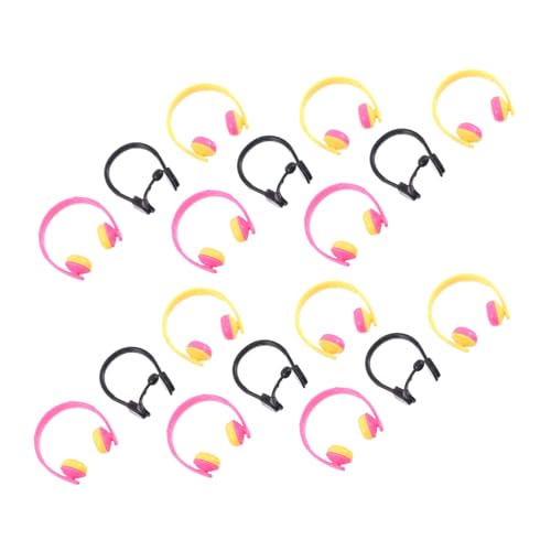 FUNOMOCYA 80 Stück Teiliges Mini Headset für Puppen Bunte und Schwarze Kopfhörer Realistische Mikrofon Dekoration Modisches Puppenzubehör für DIY Projekte und Miniatur Sonnenbrillen FUNOMOCYA 80 Stück Teiliges Mini Headset für Puppen Bunte und Schwarze Kopfhörer Realistische Mikrofon Dekoration Modisches Puppenzubehör für DIY Projekte und Miniatur Sonnenbrillen von FUNOMOCYA