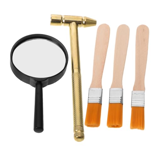 FUNOMOCYA Archäologie Grabset für Teiliges Ausgrabungswerkzeug mit Hammer Meißel Pinsel und Lupe Robustes Stem Lernspielzeug für Jungen und Mädchen Echtes Ausgraben und Entdecken FUNOMOCYA Archäologie Grabset für Teiliges Ausgrabungswerkzeug mit Hammer Meißel Pinsel und Lupe Robustes Stem Lernspielzeug für Jungen und Mädchen Echtes Ausgraben und Entdecken von FUNOMOCYA