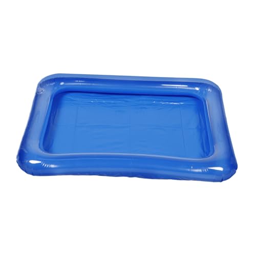 FUNOMOCYA Aufblasbarer Puppenpool Zubehör Transparent Blau Wasserbecken Sandwanne für Kleinkinder Badespaß Strandspielzeug Leicht Tragbar FUNOMOCYA Aufblasbarer Puppenpool Zubehör Transparent Blau Wasserbecken Sandwanne für Kleinkinder Badespaß Strandspielzeug Leicht Tragbar von FUNOMOCYA