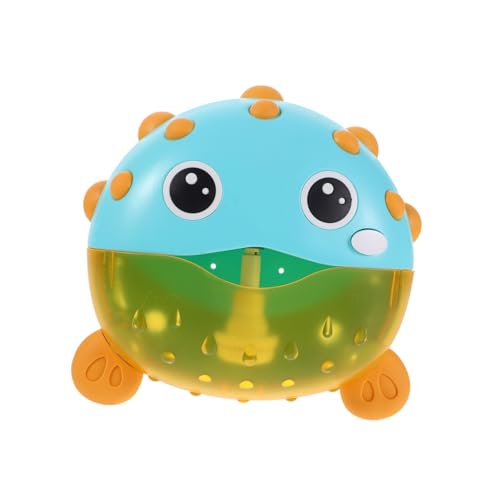 FUNOMOCYA Automatischer Fisch Bubble Maker mit Musik Badewannenspielzeug Badezimmer Bubble Machine für Kleinkinder Batteriebetriebene Badblasenmaschine mit Niedlichem Design Einfache von FUNOMOCYA