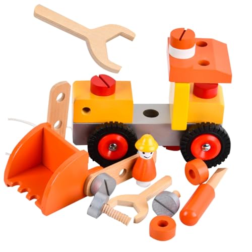 FUNOMOCYA Bagger DIY Bausatz Lernspielzeug Robustes Modell Baustellenfahrzeug für Jungen Mädchen Ab Jahren FUNOMOCYA Bagger DIY Bausatz Lernspielzeug Robustes Modell Baustellenfahrzeug für Jungen Mädchen Ab Jahren von FUNOMOCYA