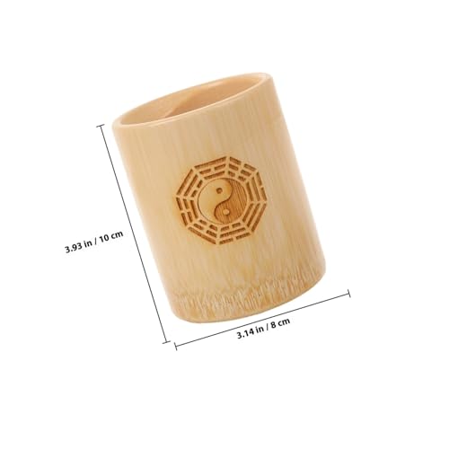 FUNOMOCYA Bambus Divinationsspiel mit Chinesischen Wahrsagestäben Vintage Tai Chi Design Inklusive Bambusbehälter und Anleitung Präzise und Glatte Oberfläche für Feng Shui und Spirituelle FUNOMOCYA Bambus Divinationsspiel mit Chinesischen Wahrsagestäben Vintage Tai Chi Design Inklusive Bambusbehälter und Anleitung Präzise und Glatte Oberfläche für Feng Shui und Spirituelle von FUNOMOCYA