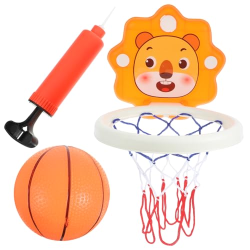 FUNOMOCYA Basketballkorb zum Aufhängen Basketballset mit Stabilem Basketballständer Einfache Montage ohne Bohren Indoor Basketballspielzeug für Jungen und Mädchen Cartoon Design Fördert Hand FUNOMOCYA Basketballkorb zum Aufhängen Basketballset mit Stabilem Basketballständer Einfache Montage ohne Bohren Indoor Basketballspielzeug für Jungen und Mädchen Cartoon Design Fördert Hand von FUNOMOCYA