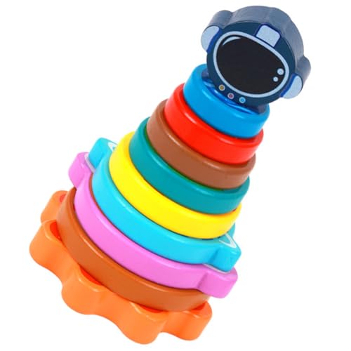 FUNOMOCYA Bildungsreiches Stapelspielzeug aus Hochwertigem Holz Farbenfrohes Planeten Ring Spiel für Kleinkinder Ab Jahr Sicher und Kreativ Fantasie und Motorik für Kindergeburtstag und FUNOMOCYA Bildungsreiches Stapelspielzeug aus Hochwertigem Holz Farbenfrohes Planeten Ring Spiel für Kleinkinder Ab Jahr Sicher und Kreativ Fantasie und Motorik für Kindergeburtstag und von FUNOMOCYA