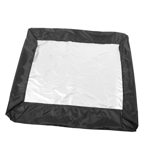 FUNOMOCYA Bunkerabdeckung Mit Deckel Wasserdicht Kleinkinder Sandkasten Groß Sandspiel Kleine Badewannenabdeckung Schutzhülle Black Polyester von FUNOMOCYA