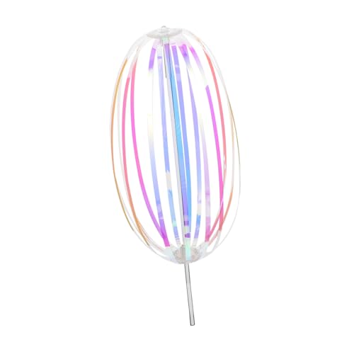 FUNOMOCYA Bunte Regenbogen Stab für Magischer Bubble Stick mit Drehbaren Ringen Sensorisches Fidget für Partys und Spielerischen Spaß FUNOMOCYA Bunte Regenbogen Stab für Magischer Bubble Stick mit Drehbaren Ringen Sensorisches Fidget für Partys und Spielerischen Spaß von FUNOMOCYA