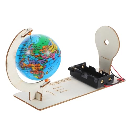 FUNOMOCYA DIY Geographisches Lernspielzeug Erde Tag Nacht Demonstrator Modell Bausatz aus Holz für Handwerk Wissenschaftliches Experiment Spielset zur Motorischer Fähigkeiten und FUNOMOCYA DIY Geographisches Lernspielzeug Erde Tag Nacht Demonstrator Modell Bausatz aus Holz für Handwerk Wissenschaftliches Experiment Spielset zur Motorischer Fähigkeiten und von FUNOMOCYA