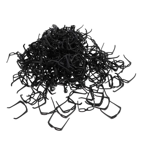 FUNOMOCYA DIY Puppenbrille Zubehör Schwarz Packung Simulierte Brillen für Puppenkleidung Bastelset Puppenaccessoires Sicheres Material zum Ankleiden von FUNOMOCYA