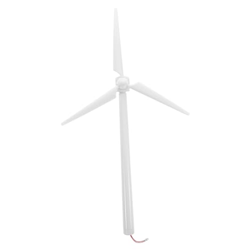 FUNOMOCYA DIY Solar Windmill Model für Solarbetriebenes Windkraftspielzeug ohne Sockel Windturbinen Bastelzubehör Lehrreiches Wissenschaftsspielzeug für Innen und Außen von FUNOMOCYA