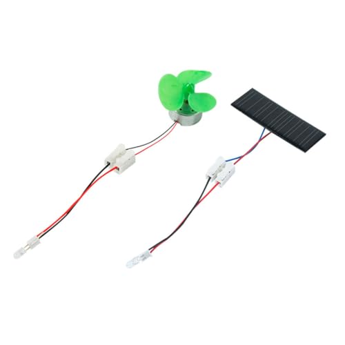 FUNOMOCYA DIY Wissenschaftliches Lernspielzeug Wind Solargenerator Bausatz Elektrisches Experimentierset für Grundschüler Wissenschaftliches Experiment und Technik Lernkit Kreatives Physik von FUNOMOCYA