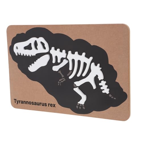FUNOMOCYA Dinosaurier Holzpuzzle für Kleinkinder Montessori Fossilien Skelett Lernspielzeug aus Holz Interaktives Dinosaurier Puzzle Ab Jahr Pädagogisches für Frühe Kognitive Entwicklung FUNOMOCYA Dinosaurier Holzpuzzle für Kleinkinder Montessori Fossilien Skelett Lernspielzeug aus Holz Interaktives Dinosaurier Puzzle Ab Jahr Pädagogisches für Frühe Kognitive Entwicklung von FUNOMOCYA