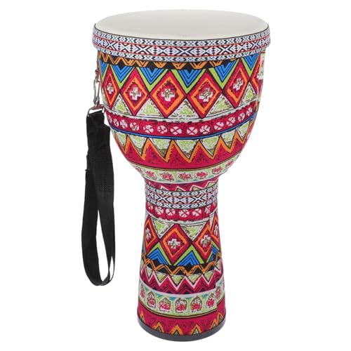 FUNOMOCYA Djembe Trommel Leichtes Abs Handtrommel Anfänger Percussion Instrument mit Stabilem Boden und Tragegurt Kompakt Tragbar für Musiklernen und Trommelspaß FUNOMOCYA Djembe Trommel Leichtes Abs Handtrommel Anfänger Percussion Instrument mit Stabilem Boden und Tragegurt Kompakt Tragbar für Musiklernen und Trommelspaß von FUNOMOCYA