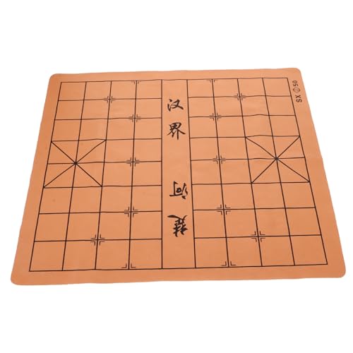 FUNOMOCYA Doppelseitiges Faltbares Schachbrett aus Strapazierfähigem Kunstleder für Xiangqi Go und Armeeschach Rollbare Schachmatte Tragbares Leichtes Schachspielbrett für Reise und Freizeit FUNOMOCYA Doppelseitiges Faltbares Schachbrett aus Strapazierfähigem Kunstleder für Xiangqi Go und Armeeschach Rollbare Schachmatte Tragbares Leichtes Schachspielbrett für Reise und Freizeit von FUNOMOCYA