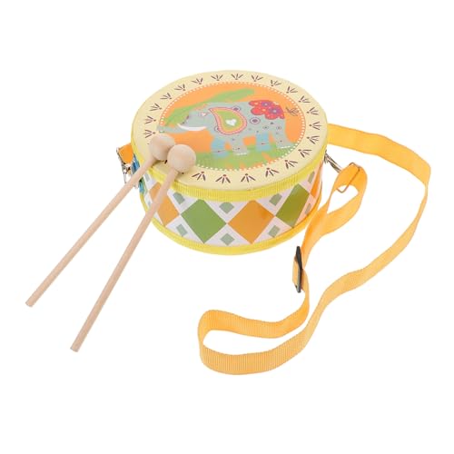 FUNOMOCYA Doppelseitiges Kindertrommelspielzeug mit Tragegurt und Schlägeln Elefantendesign Fördert Musikalische Frühbildung und Rhythmusgefühl für Kindergarten und Drinnen Sowie Draußen FUNOMOCYA Doppelseitiges Kindertrommelspielzeug mit Tragegurt und Schlägeln Elefantendesign Fördert Musikalische Frühbildung und Rhythmusgefühl für Kindergarten und Drinnen Sowie Draußen von FUNOMOCYA