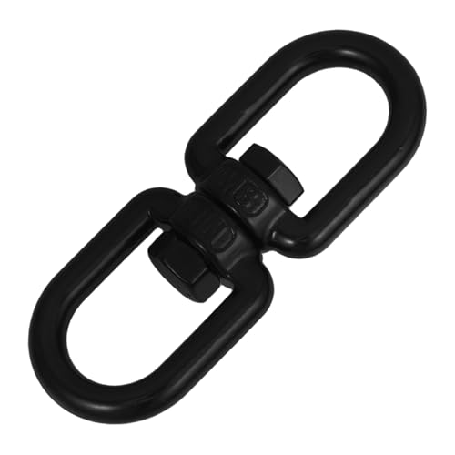 FUNOMOCYA Edelstahl Drehwirbel Haken Drehbar für Schaukel Hängesessel Hängematte Aerial Einfache Befestigung Zuverlässige Rotation Robustes Patio Swing Swivel Zubehör von FUNOMOCYA