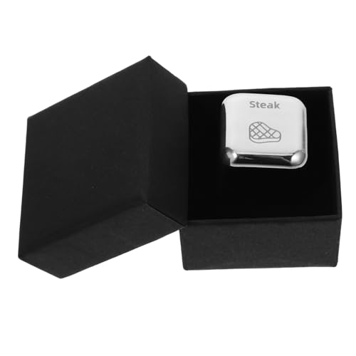 FUNOMOCYA Edelstahl Food Decision Dice mit Geschenkbox Mehrseitiger Würfel für Dinnerauswahl Leicht Abwaschbar Beschriftet als Lustiges Spiel für Paarabende und Familienessen FUNOMOCYA Edelstahl Food Decision Dice mit Geschenkbox Mehrseitiger Würfel für Dinnerauswahl Leicht Abwaschbar Beschriftet als Lustiges Spiel für Paarabende und Familienessen von FUNOMOCYA