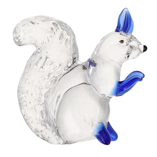 FUNOMOCYA Eichhörnchen Figur Aus Kristall Für Die Schreibtischdekoration Geburtstagsgeschenk Miniatur Tierornament Für Den Blumentopf Zu Hause Und Die Gartendekoration FUNOMOCYA Eichhörnchen Figur Aus Kristall Für Die Schreibtischdekoration Geburtstagsgeschenk Miniatur Tierornament Für Den Blumentopf Zu Hause Und Die Gartendekoration von FUNOMOCYA