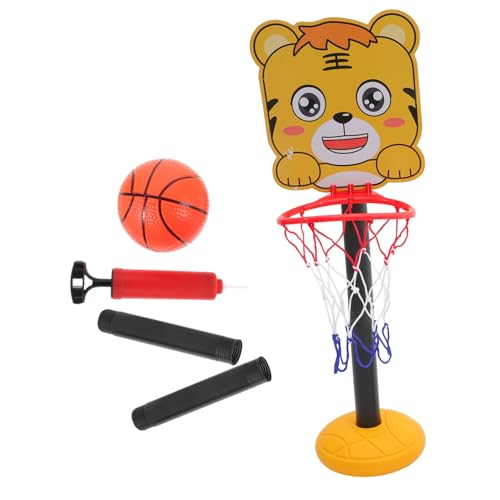 FUNOMOCYA Einstellbarer Basketballständer für Basketballspielzeug Freistehend Indoor und Outdoor Eltern Junge Mädchen Interaktion Geschenk für Jungen Mädchen Geburtstag von FUNOMOCYA