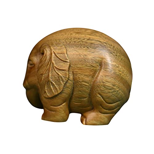 FUNOMOCYA Elefant Dekorative Anhänger Keychain Hängen Anhänger DIY Holz Zubehör von FUNOMOCYA